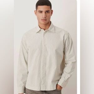 Mens Selected Homme Beige linen Shirt M